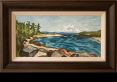 Mount Rainier - oil on board, 10” x 20”, 2010
