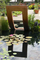 Zen Doorway - Permanent collection of the Denver Botanic Gardens. 6’ high x 4’ wide.